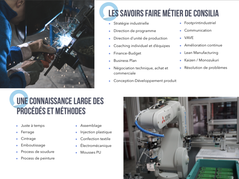 Consilia Savoir faires et procédés